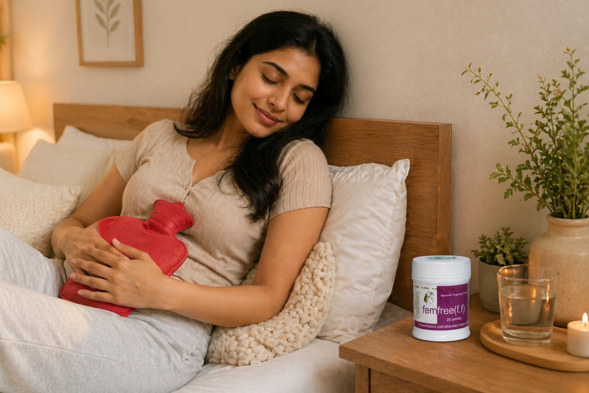 Period Cramps in Summer: FEM FREE + Ayurvedic Monthly Care Plan