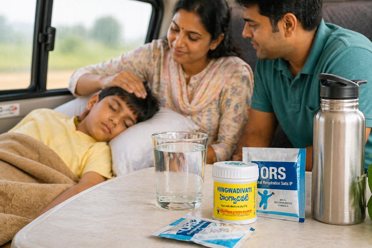 Kids’ Summer Stomach Upset: Hingwadivati for Diarrhoea and Dysentery Support